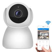 V380 1080P draadloze camera HD nachtzicht slimme wifi mobiele telefoon Remote housekeeping Shop monitor - thumbnail