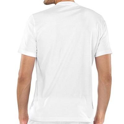 2-pack heren American T-Shirts - Wijd model heren ondershirt katoen - wit en zwart - S - S - S