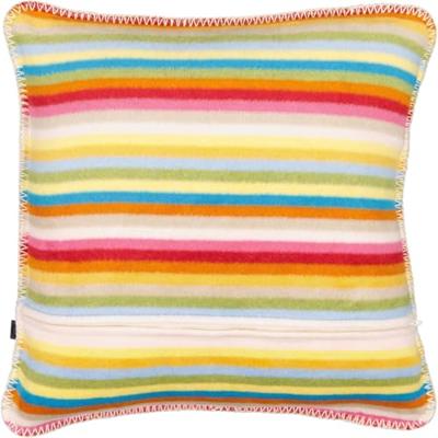 Cawö Cawo Lifestyle Kissen Strepen Kussenhoes 50/50 multicolor