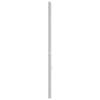 Hoofdbord metaal wit 104,5x3x90 cm - thumbnail