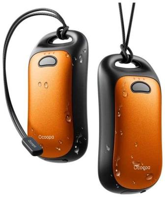Ocoopa UT4 Urban Elektronische handwarmer 2× 3000 mAh oranje