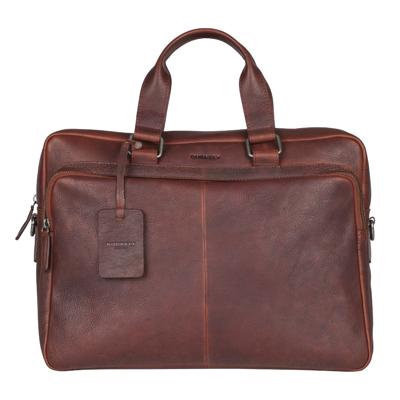 Burkely Antique Avery Workbag 15.6" laptop bag -Brown