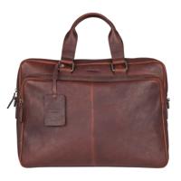 Burkely Antique Avery Workbag 15.6" laptop bag -Brown - thumbnail