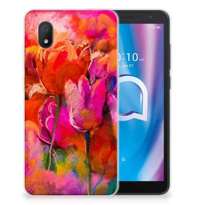 Smartphone hoesje Alcatel 1B (2020) Tulips Smartphone hoesje Alcatel 1B (2020) Tulips