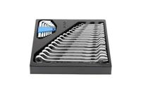 Gedore 6612280 1500 ES-1 B Ring-steeksleutelset 25-delig Sleutelbreedte (metrisch) 07 - 19 mm - thumbnail