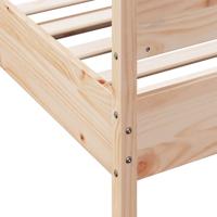 Bedframe zonder matras massief grenenhout 90x190 cm - thumbnail