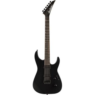 Jackson American Series Virtuoso HT EB Satin Black elektrische gitaar met Jackson Foam Core Case - thumbnail