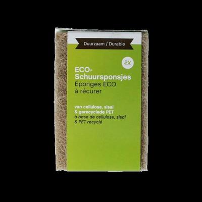Greenhub Schuursponsjes eco 2 Stuks Greenhub Schuursponsjes eco 2 Stuks