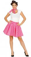 Pin-Up Set Jaren 50 Roze - thumbnail