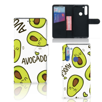 Motorola Moto G8 Leuk Hoesje Avocado Singing - thumbnail