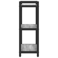 Boekenkast Grijs sonoma 40 x 30 x 83 cm Bewerkt hout - thumbnail