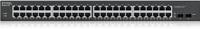 Zyxel GS1900-48HPv2 Managed L2 Gigabit Ethernet (10/100/1000) Power over Ethernet (PoE) Zwart - thumbnail