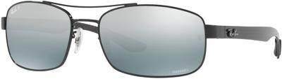 Ray-Ban RB8318 CHROMANCE zonnebril Rechthoekig Ray-Ban RB8318 CHROMANCE zonnebril Rechthoekig