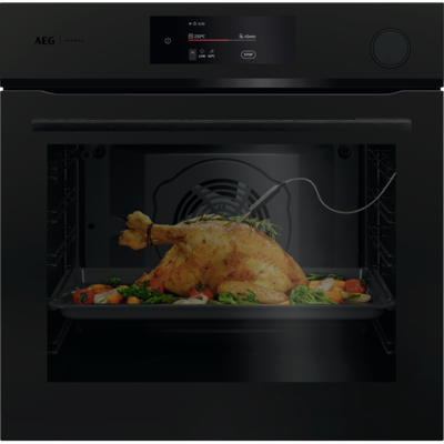 AEG 7000 MealAssist met SteamCrisp - Heteluchtoven met stoomondersteuning met pyrolysereiniging BS7700T