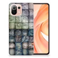 Silicone Back Cover Xiaomi Mi 11 Lite | 11 Lite 5G NE Spijkerbroeken - thumbnail