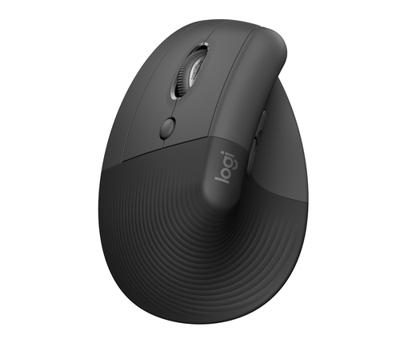 Logitech Lift for Business Linkshandig Draadloze Ergonomische Muis