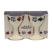 Boerenbont set van 2 eierdop groot - thumbnail