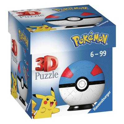 Ravensburger great ball 3d puzzel, 54st. Ravensburger great ball 3d puzzel, 54st.