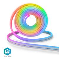 Nedis SmartLife LED-strip | Wi-Fi | 5 m | IP65 | 2700 K | 480 lm | 1 stuks - WIFILN51CRGB WIFILN51CRGB - thumbnail