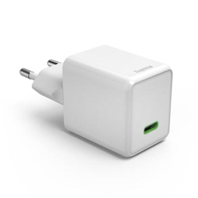 Hama Fast Charger USB-C PD/QC/GaN Super-Mini Charger 45 W Oplader Wit - thumbnail