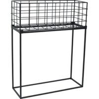 Urban Interiors Bijzettafel 'Atlanta' 55 x 20cm, kleur Zwart - thumbnail