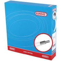 Elvedes Schakel buitenkabel met teflon voering 30 meter / ø4,2mm - wit (30 meter in doos) - thumbnail