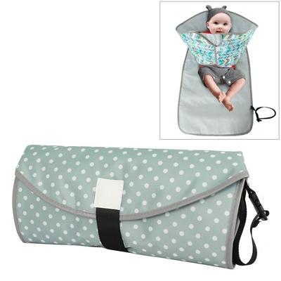 Baby veranderende luier pad Portable opvouwbare waterdichte verpleegkundige pad grootte: één grootte (licht groene stippen)