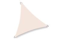 Platinum | Dreamsail Waterproof Schaduwdoek Driehoek 400 x 400 x 400 cm | Cream - thumbnail