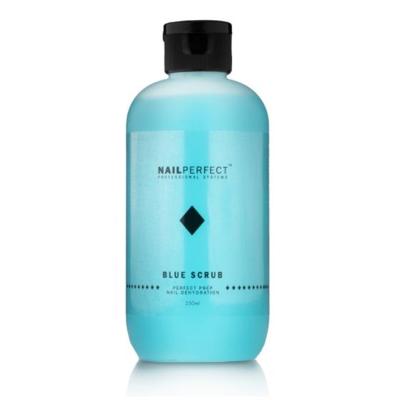 NailPerfect Solvents Blue Scrub 250ml NailPerfect Solvents Blue Scrub 250ml