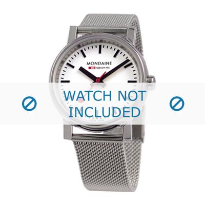 Horlogeband Mondaine BM20126 Staal 18mm Horlogeband Mondaine BM20126 Staal 18mm