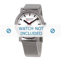 Horlogeband Mondaine BM20126 Staal 18mm - thumbnail
