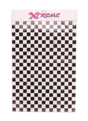 Diverse Stickerset blokvlag carbon