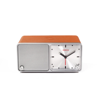 Geneva Time Wekker/bluetooth speaker - Cognac - thumbnail