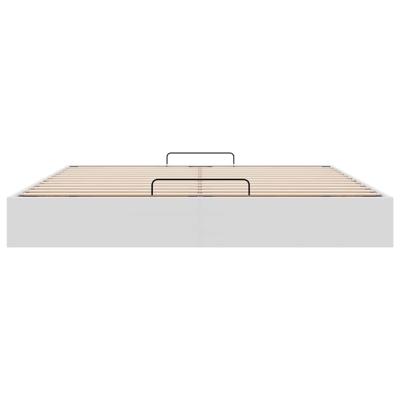 Bedframe zonder matras 160x200 cm kunstleer wit