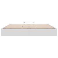 Bedframe zonder matras 160x200 cm kunstleer wit - thumbnail