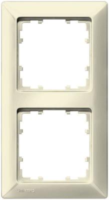 Siemens 5TG25820 Frame 2-voudig Delta Wit Schakelmateriaal 1 stuk(s) Siemens 5TG25820 Frame 2-voudig Delta Wit Schakelmateriaal 1 stuk(s)