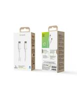 USB-C-kabel Muvit MCUSC0008 Wit 1,2 m - thumbnail
