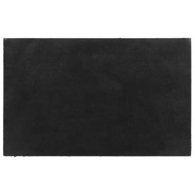 VidaXL Deurmat 50x80 cm getufte kokosvezel donkergrijs