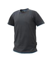 DASSY t-shirt kinetic bruin/grijs xs - thumbnail