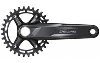 Shimano crankstel 10/11 speed deore fc-m5100-1 met 170mm crankarm 30t zwart - thumbnail