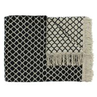 Plaid Colly 150x200 cm Zwart - thumbnail