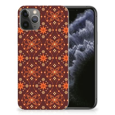 Apple iPhone 11 Pro | TPU bumper | Batik Brown Apple iPhone 11 Pro | TPU bumper | Batik Brown