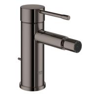 Grohe Essence New 1-gats bidetkraan S-size m.waste cartouche hard graphite - thumbnail