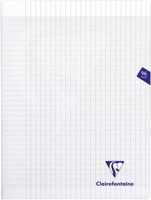 Clairefontaine schrift Mimesys voor ft A4+, 96 bladzijden, kaft in PP, seyès, transparant