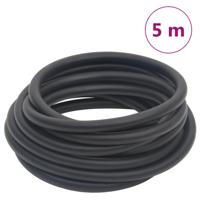 VidaXL Luchtslang hybride 0,6&apos;&apos; 5 m rubber en pvc zwart - thumbnail