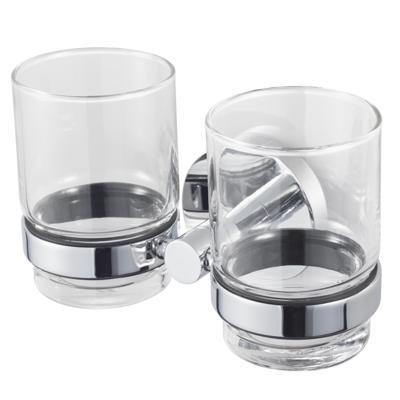 Haceka Pro2000 Dubbele glashouder chroom 1190855 Haceka Pro2000 Dubbele glashouder chroom 1190855