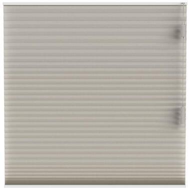 Plisségordijn dubbel 25mm lichtdoorlatend - taupe (30013)