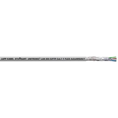 LAPP 2170144/1000 Netwerkkabel CAT 7 S/FTP 4 x 2 x 0.13 mm² + 0 2 x 0.14 mm² Grijs 1000 m