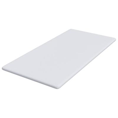 Matraspads Wit 100 x 200 cm 100% polyester jacquard stof Matraspads Wit 100 x 200 cm 100% polyester jacquard stof