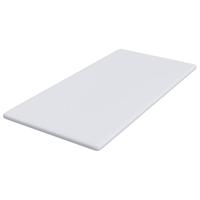 Matraspads Wit 100 x 200 cm 100% polyester jacquard stof - thumbnail